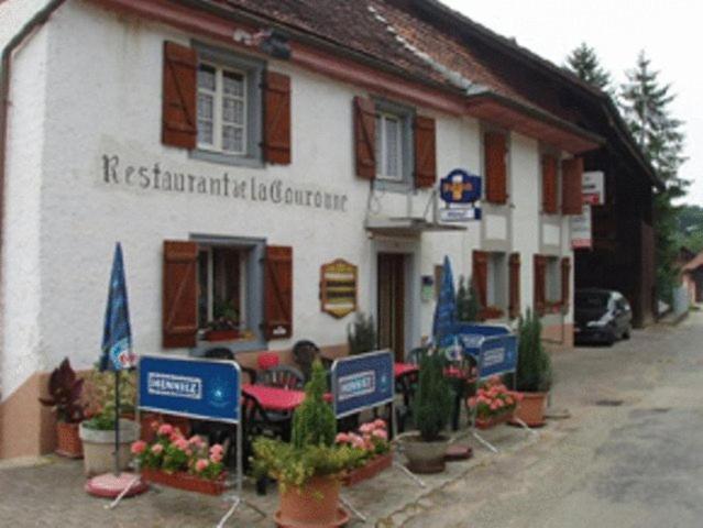 Auberge Restaurant Couronne Бёрневезен Экстерьер фото